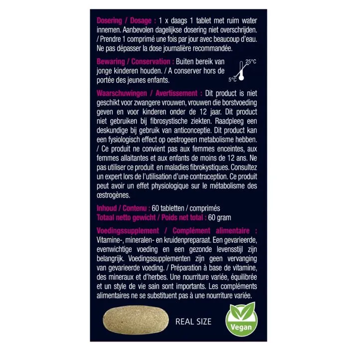 Lucovitaal Vrouw Hormoonhuishouding (60 tabletten) - image 3