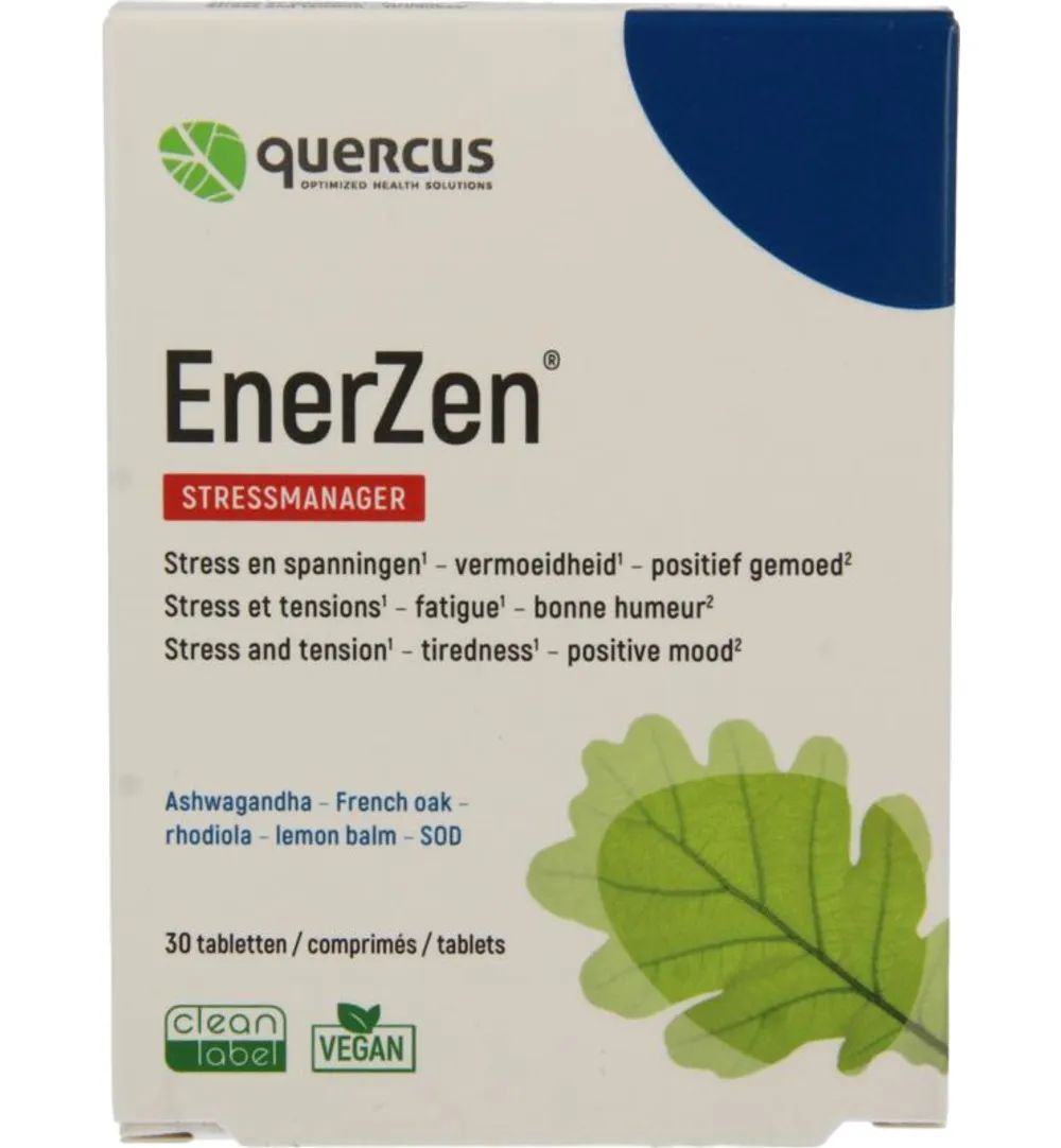 Quercus Enerzen (30 tabletten)