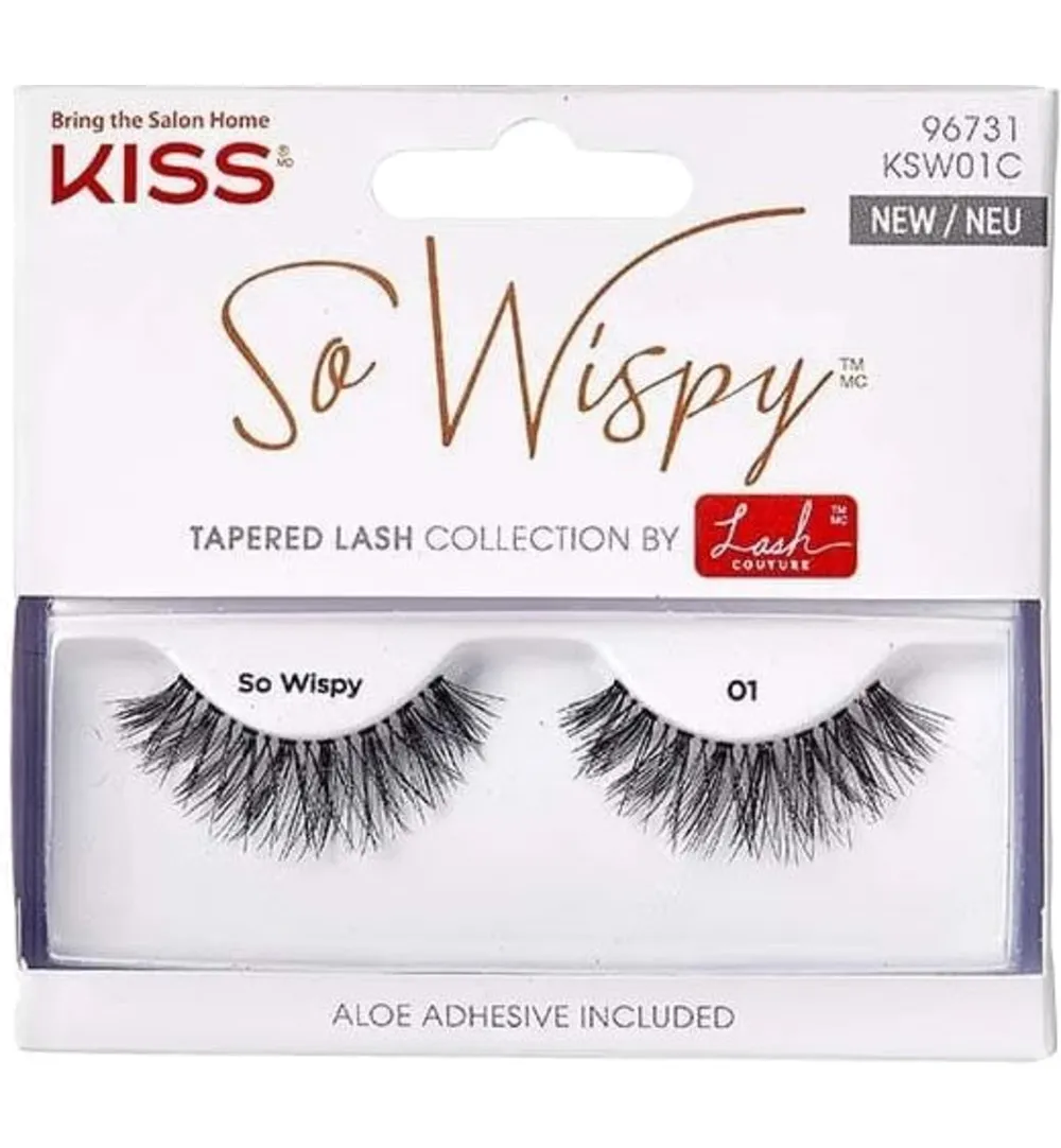 Kiss So Wispy Lash 01 (1 set)
