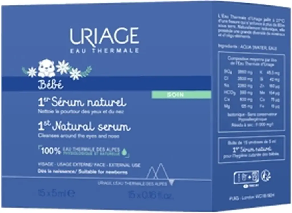 Uriage Bebe 1er serum naturel unidose (15 ml)