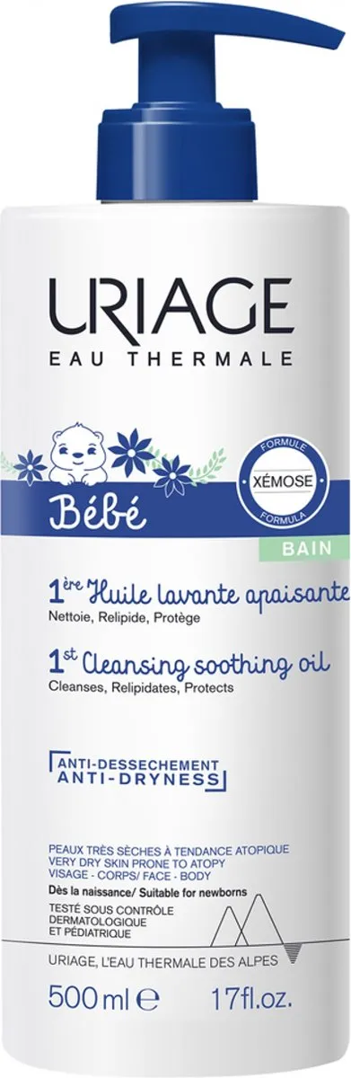 Uriage Bebe 1ere huile lavante apaisante (500 ml)
