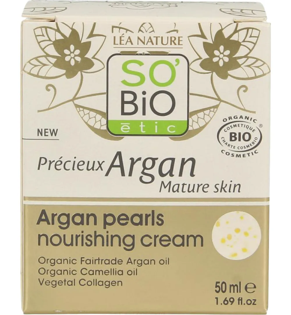 So Bio Etic Argan perles nutritive cream (50 ml)
