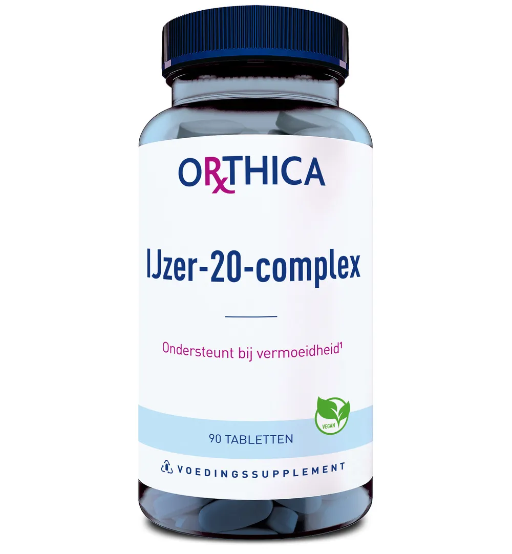 Orthica IJzer 20 complex (90 tabletten)