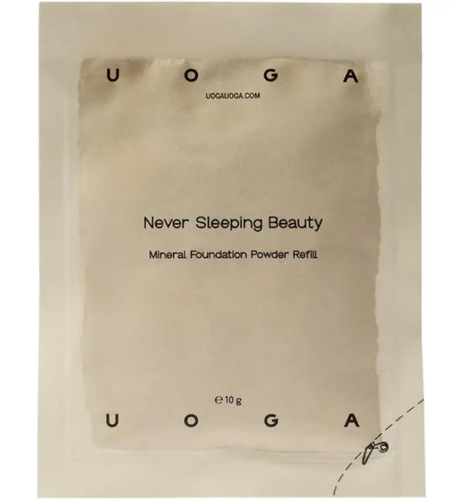 Uoga Uoga Foundation powders never sleeping beauty refill (10 gr)