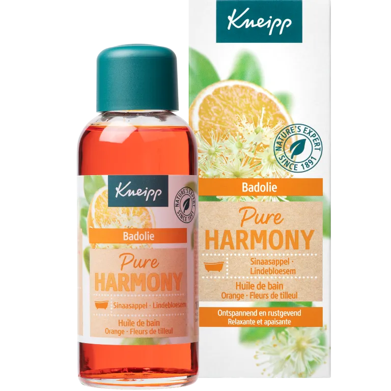 Kneipp Badolie oranje lindebloesem pure harmony (100 ml)