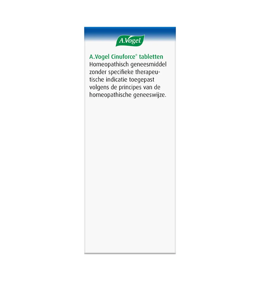 A.Vogel Cinuforce (80 tabletten) - image 3