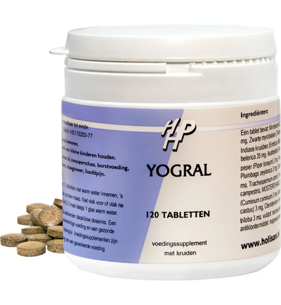 Holisan Yogral (120 tabletten)