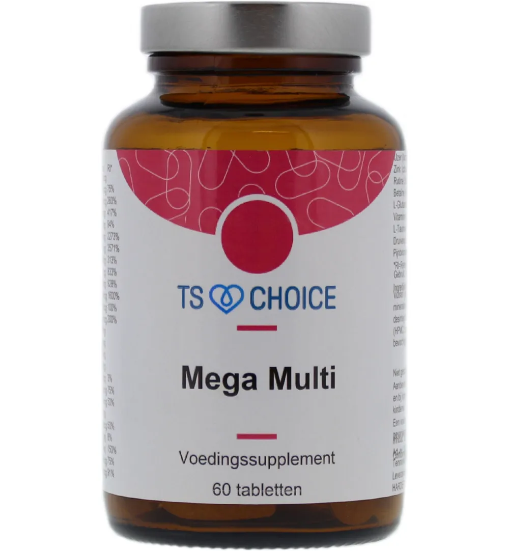 TS Choice Mega multi (60 tabletten)