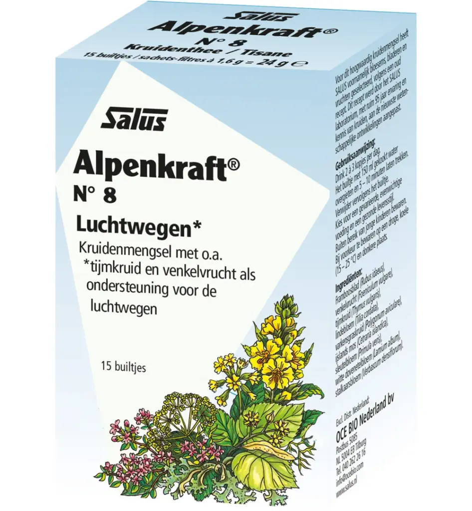 Salus Kruidenthee 8 Alpenkraft (15 stuks)