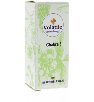 Volatile Chakra Olie 3 Zonnevlecht Puur (5 ml)