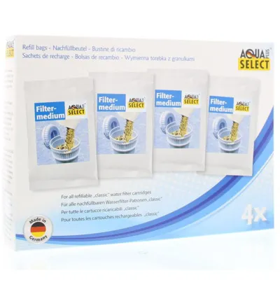 Aqua Select Navulzakjes 4-Pack Universeel (4 stuks)