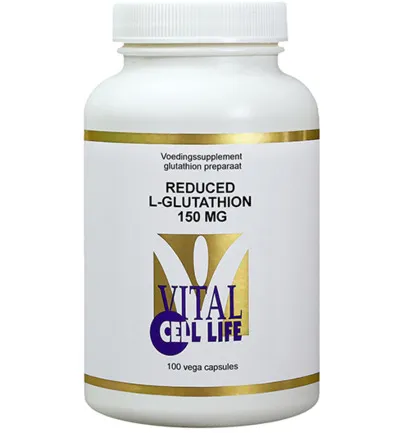 Vital Cell Life Reduced L-Glutathion 150 mg (100 vega capsules)