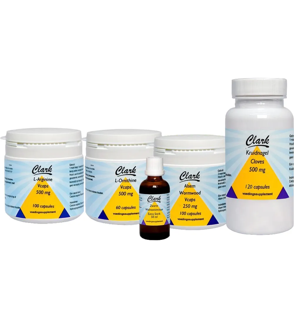 Clark Parasietenkuur Complex 6 Weken (1 set)