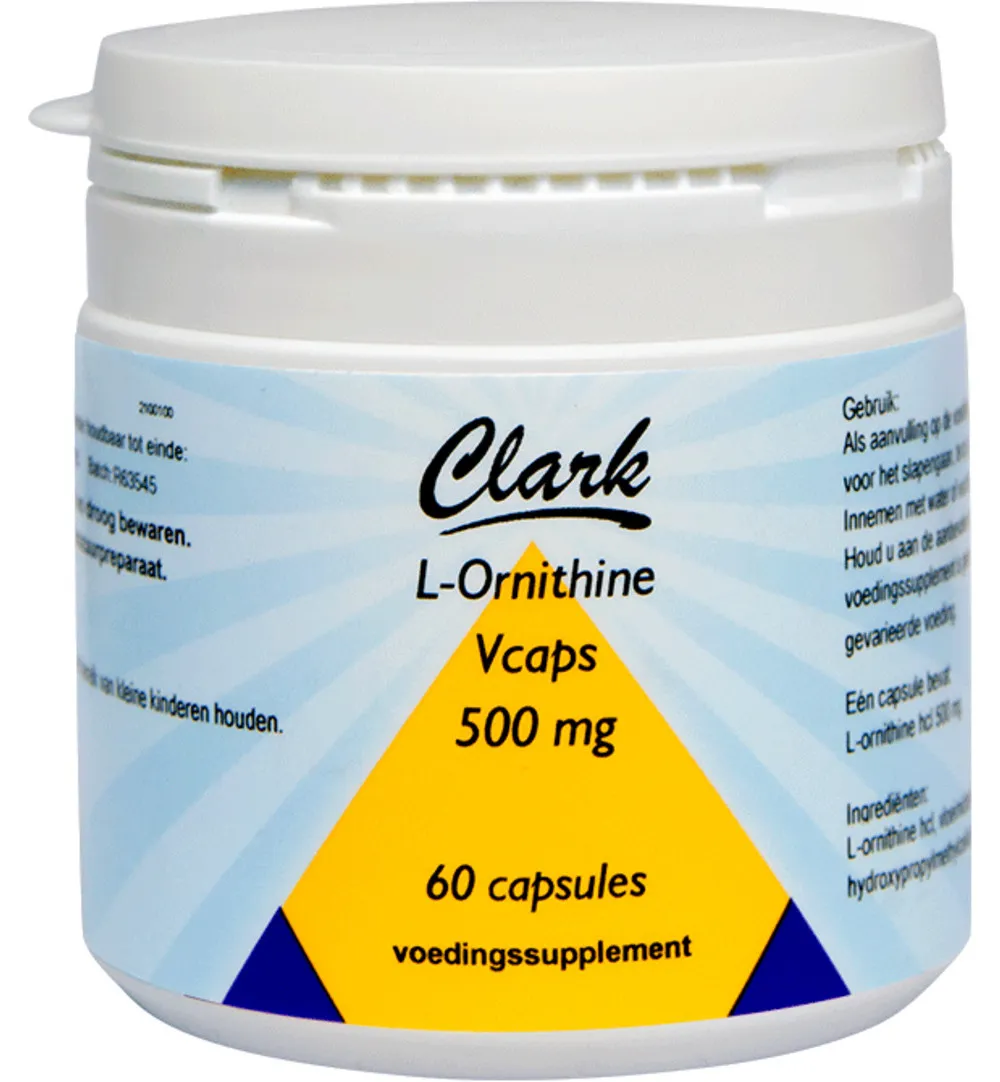Clark L-Ornithine (60 vega capsules)