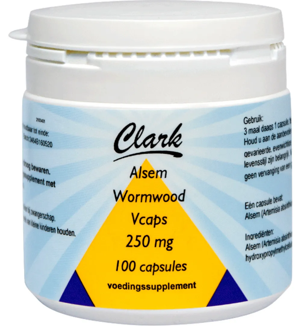 Clark Alsem/wormwood/indhana (100 vega capsules)