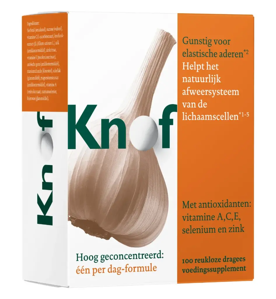 Knof Reukloze Knoflook  (100 Dragees)