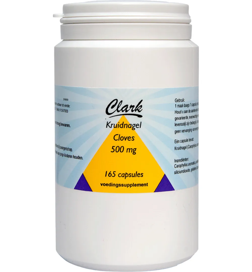 Clark Kruidnagel/Clove/Lavanga (165 capsules)