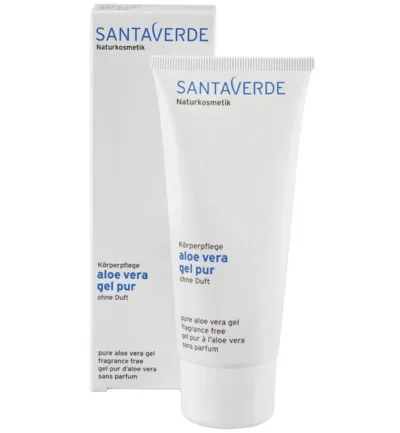 Santaverde Aloe vera pure gel parfumvrij (100 ml)