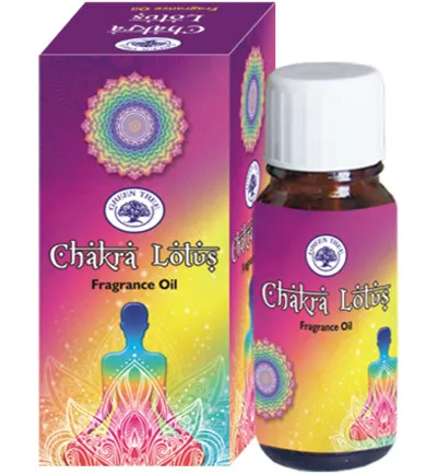 Green Tree Geurolie chakra lotus (10 ml)