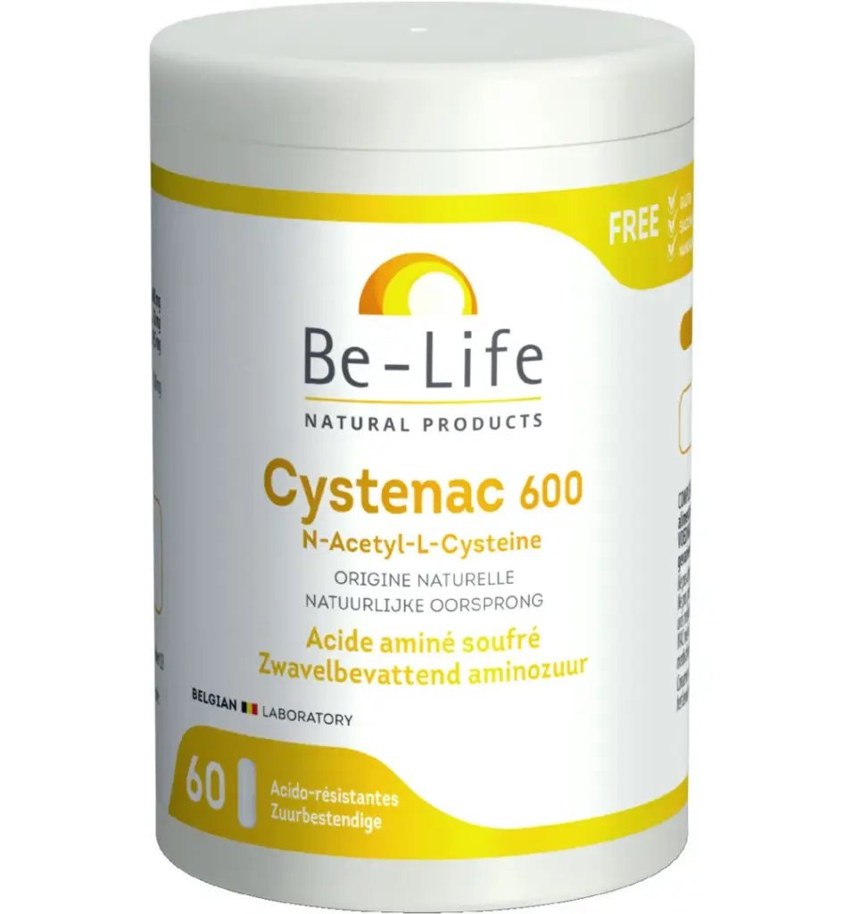 Be-Life Cystenac 600 (60 softgels)