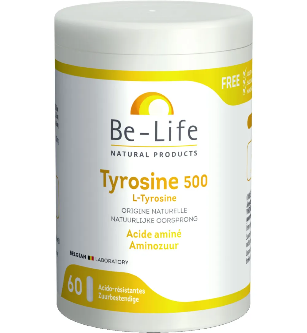 Be-Life Tyrosine 500 (60 softgels)