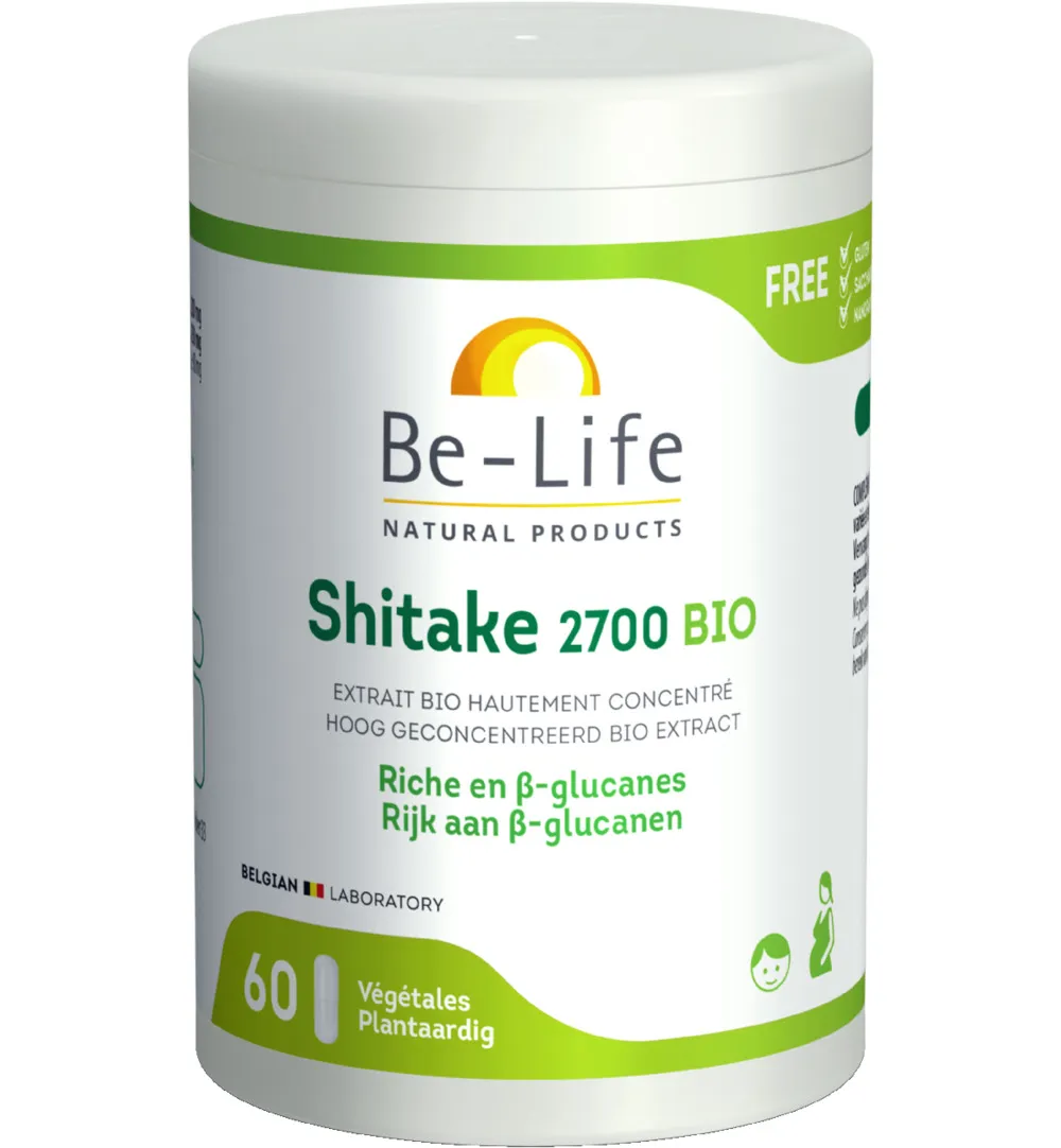 Be-Life Shitake 2700 Bio (60 softgels)