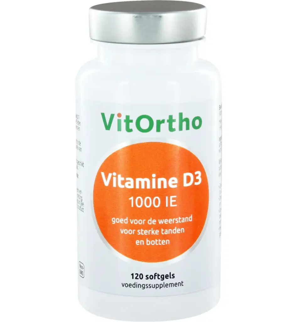 VitOrtho Vitamine D3 1000IE (120 softgels)