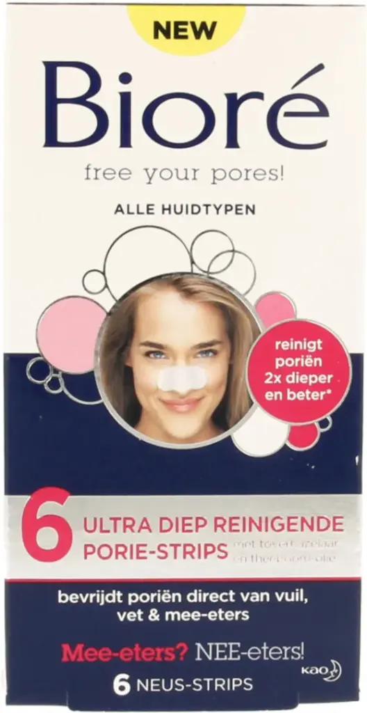 Bioré Ultra diep reinigende strips (6 stuks)