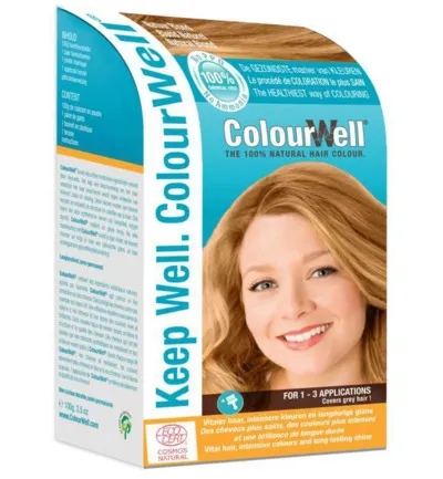 Colourwell 100% Natuurlijke haarkleur natuur blond (100 gr)