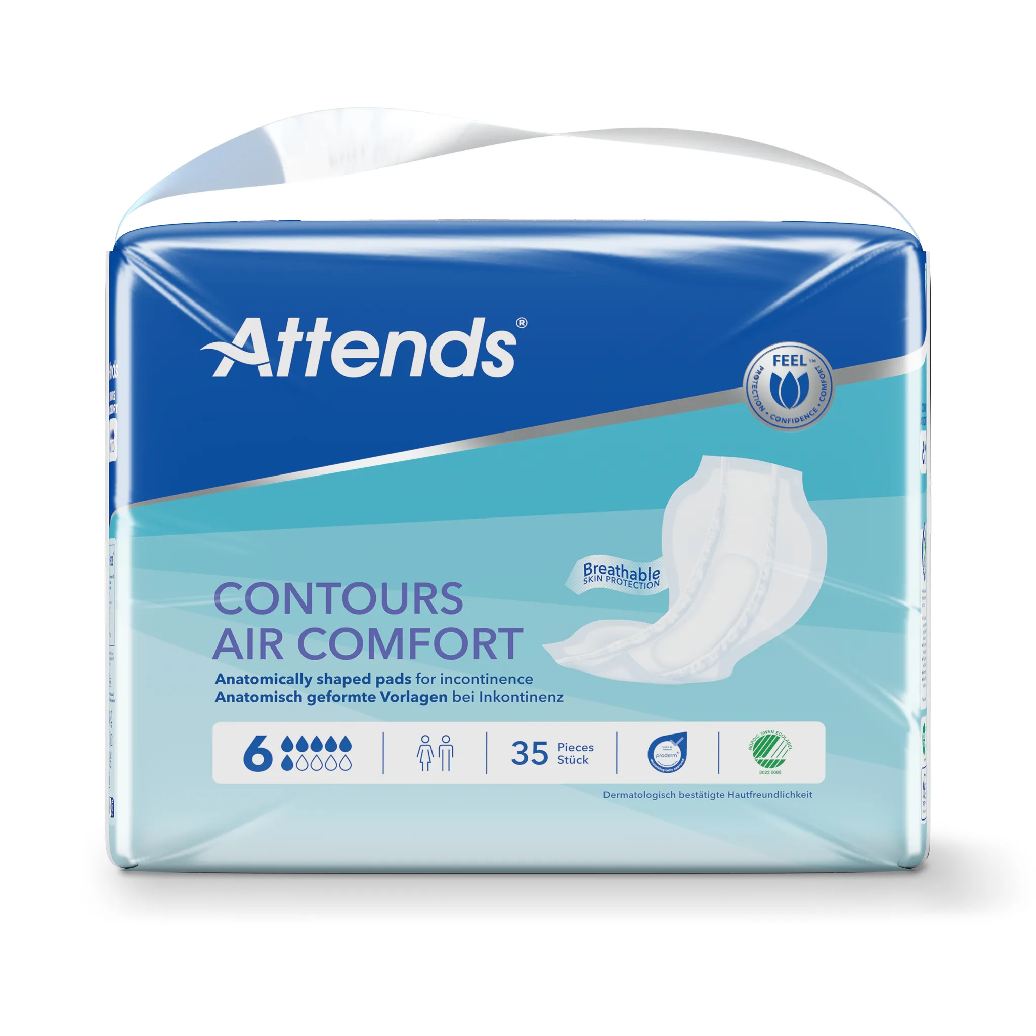 Attends Contours Air Comfort 6 (35 Stuks)