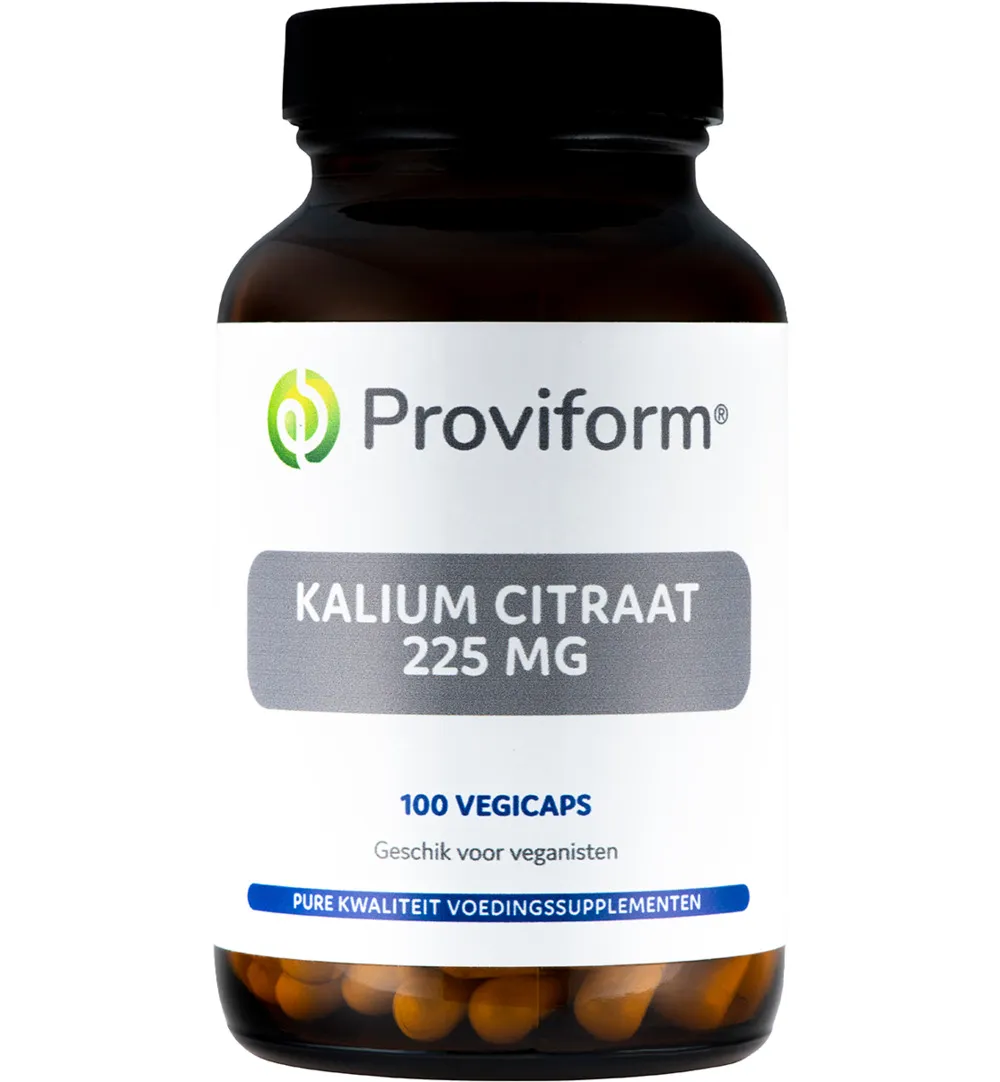 Proviform Kalium Citraat 225 Mg (100 vega capsules)