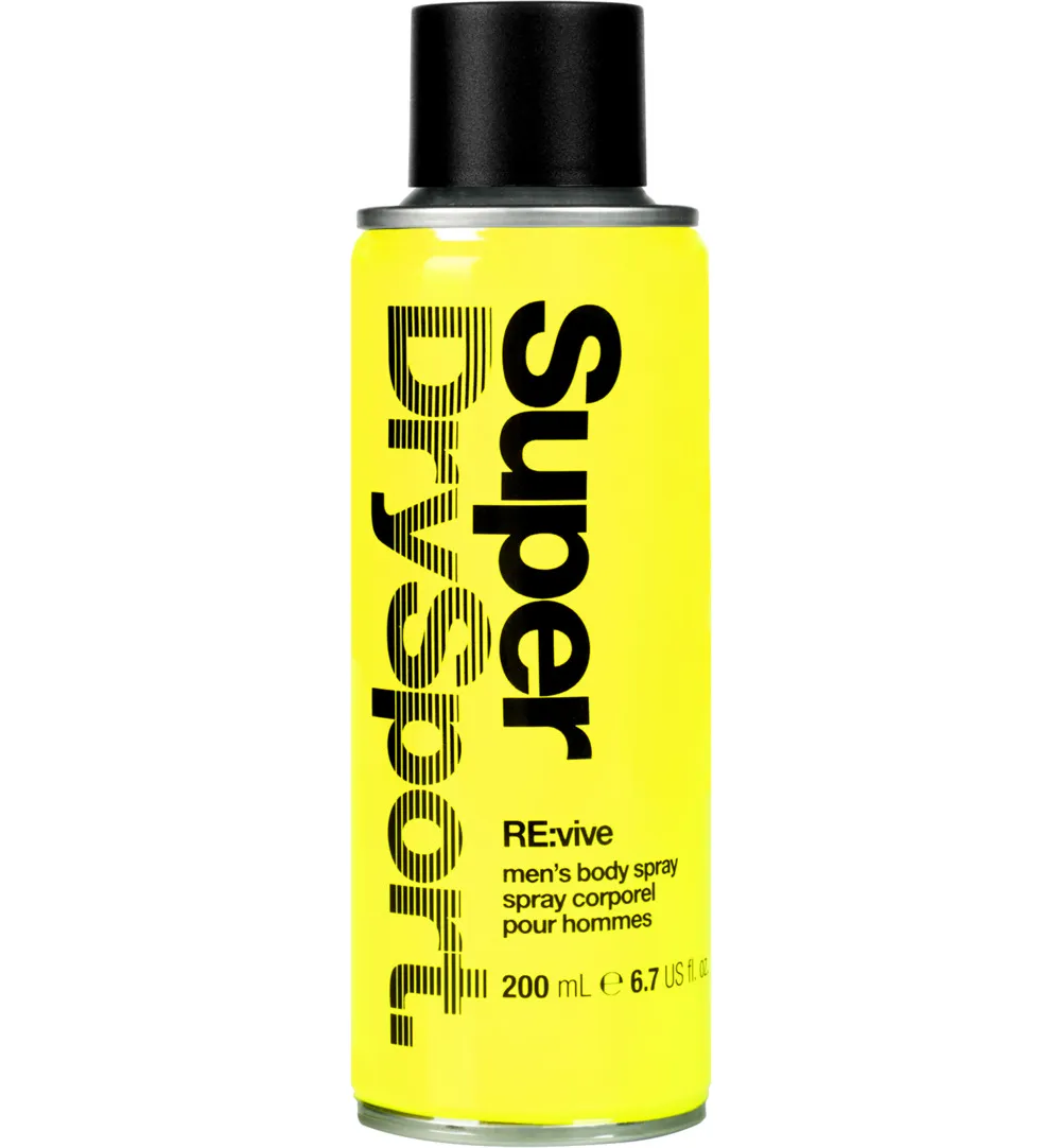 Superdry Sport RE:vive Men's body spray (200 ml)