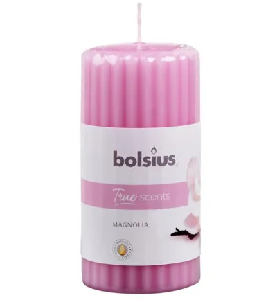 Bolsius True Scents Stompkaars Geur 120/58 Magnolia (1 stuk)