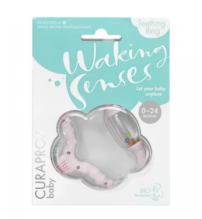 Curaprox Bijtring roze (1 stuk)