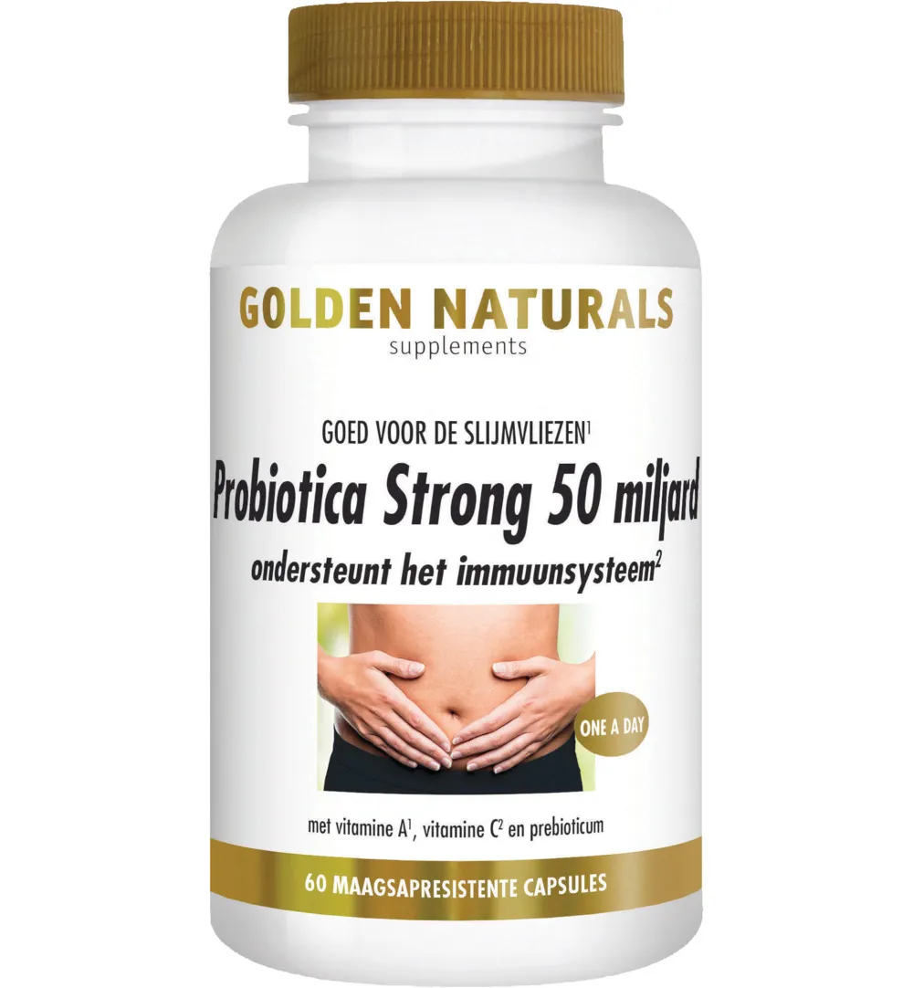 Golden Naturals Probiotica 50 Miljard (60 vega capsules)