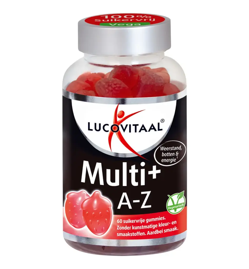 Lucovitaal Multi+ A-Z  (60 gummies)