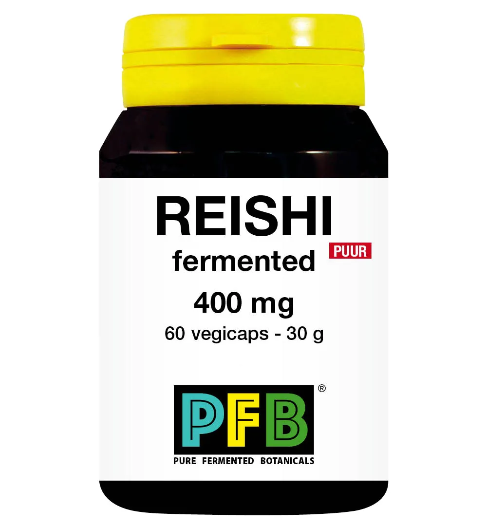 Snp Reishi fermented 400mg puur (60 vega capsules)
