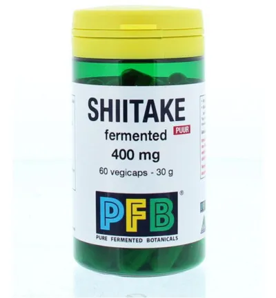 Snp Shiitake Fermented 400Mg Puur (60 vega capsules)