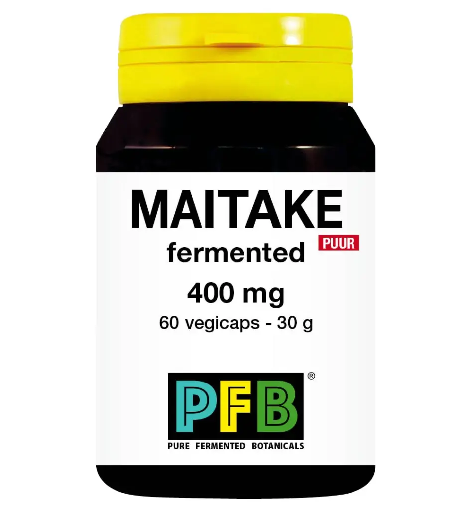 Snp Maitake Fermented 400Mg Puur (60 vega capsules)