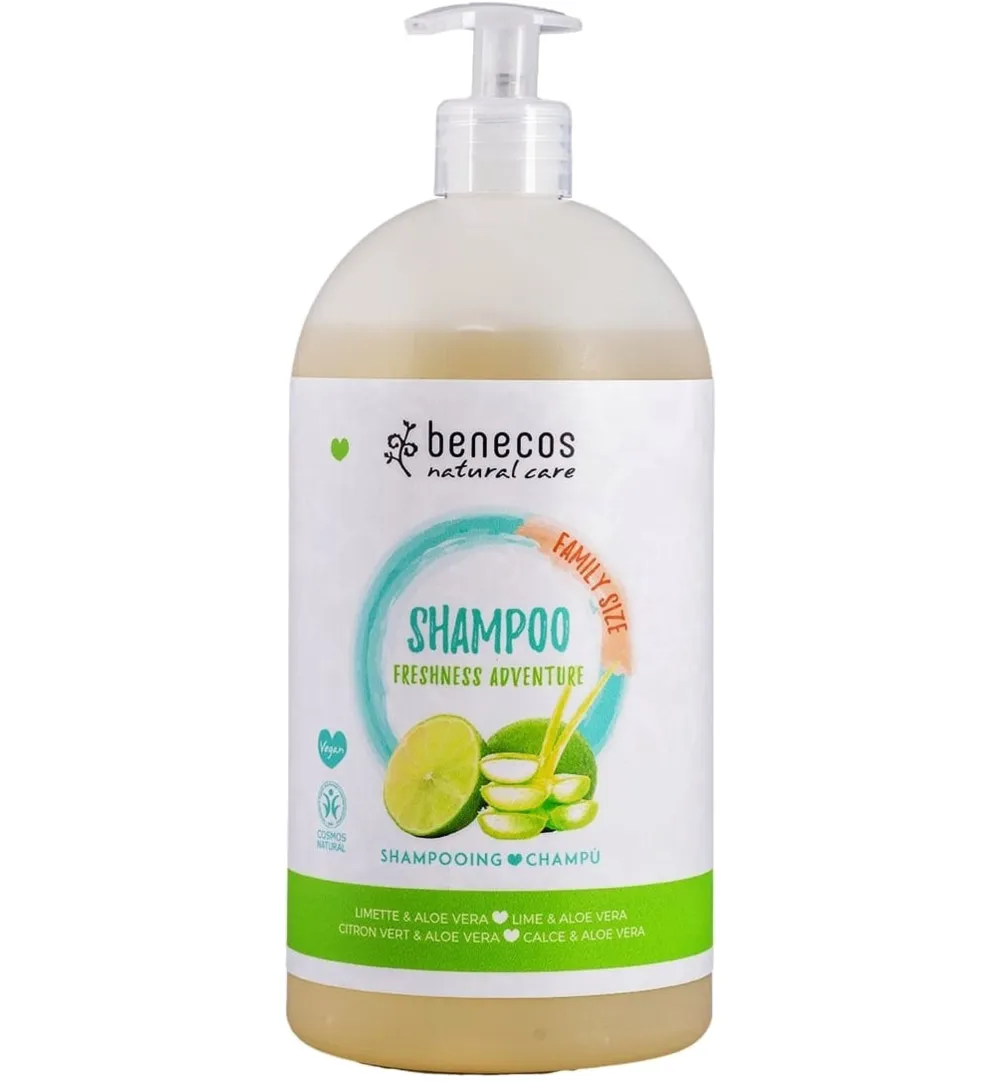 Benecos Natural shampoo freshness adventure (950 ml)