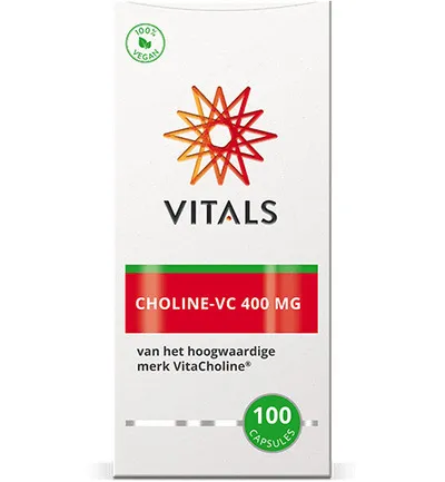 Vitals Choline 400 mg (100 vega capsules) - image 2