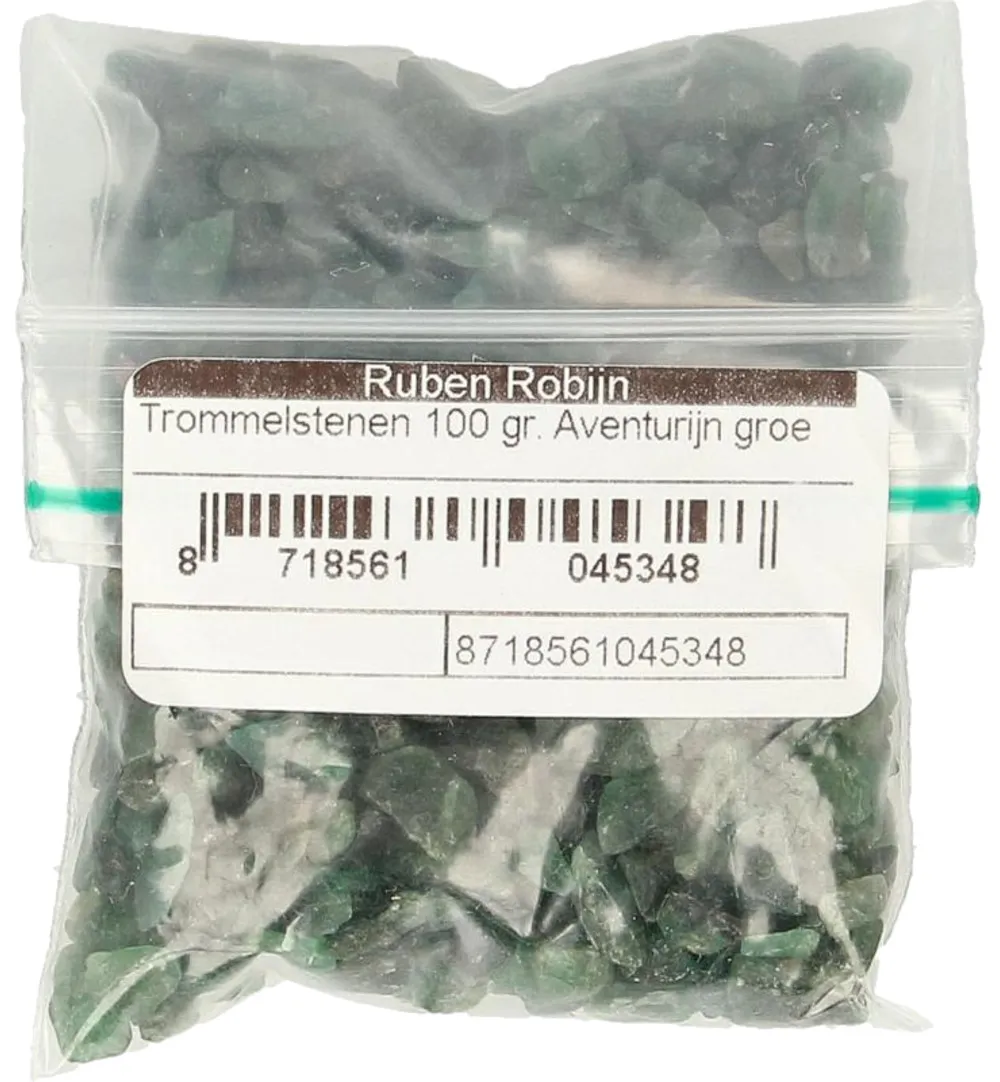 Ruben Robijn Trommelstenen Aventurijngroen Maat 1 (100 gr)
