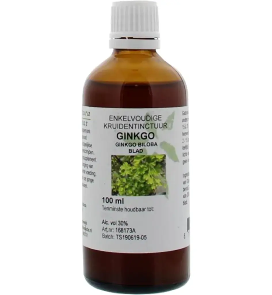 De Cruydhof Ginkgo biloba folia tinctuur (100 ml)