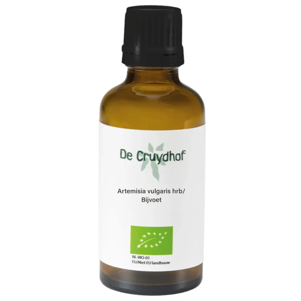De Cruydhof Artemisia vulgaris herb/bijvoet tinctuur bio (50 ml)