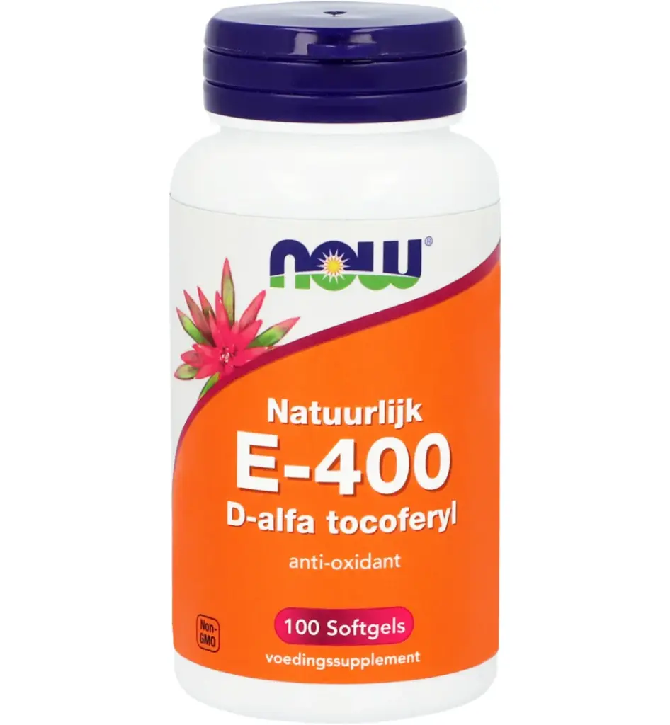 Now Vitamine E-400 d-alfa tocoferyl (100 softgels)