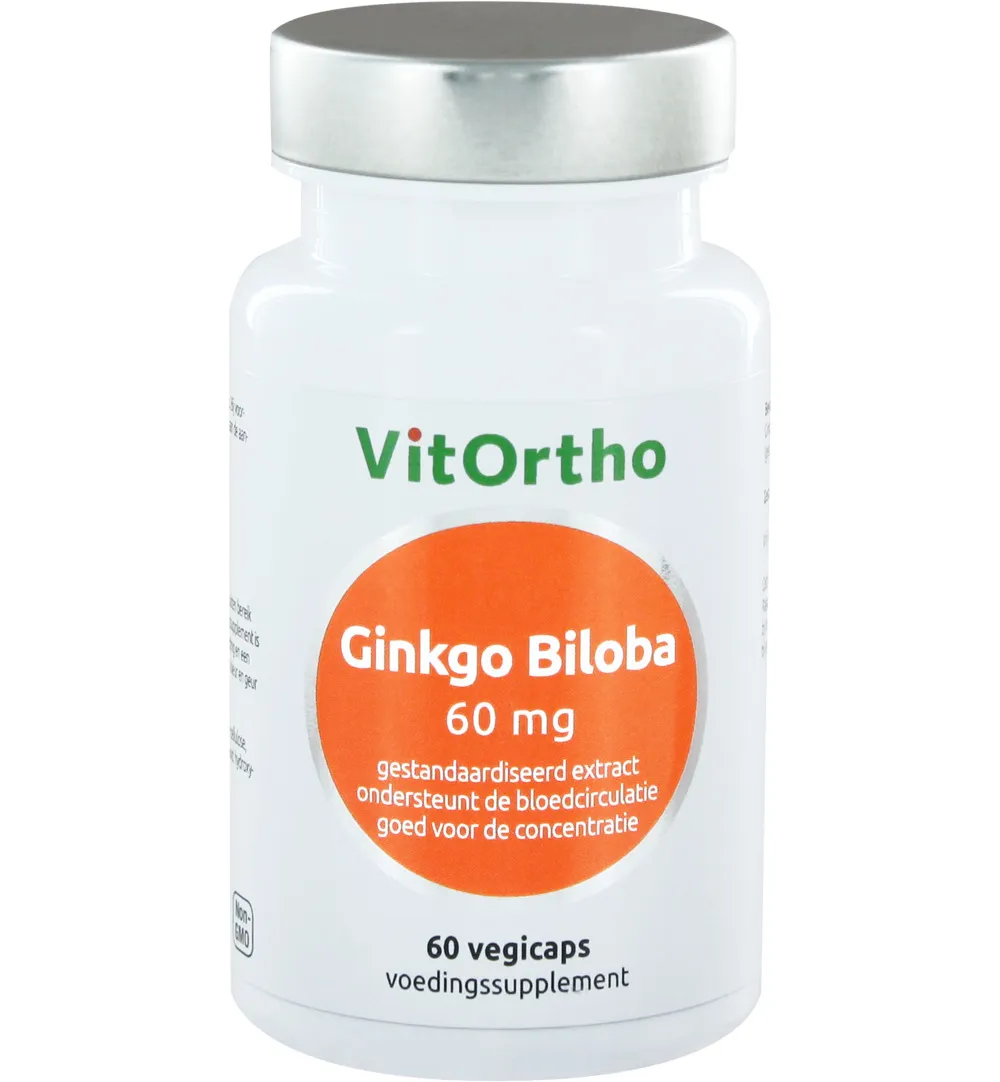 VitOrtho FocusForm voorheen Ginkgo Biloba (60 vega capsules)