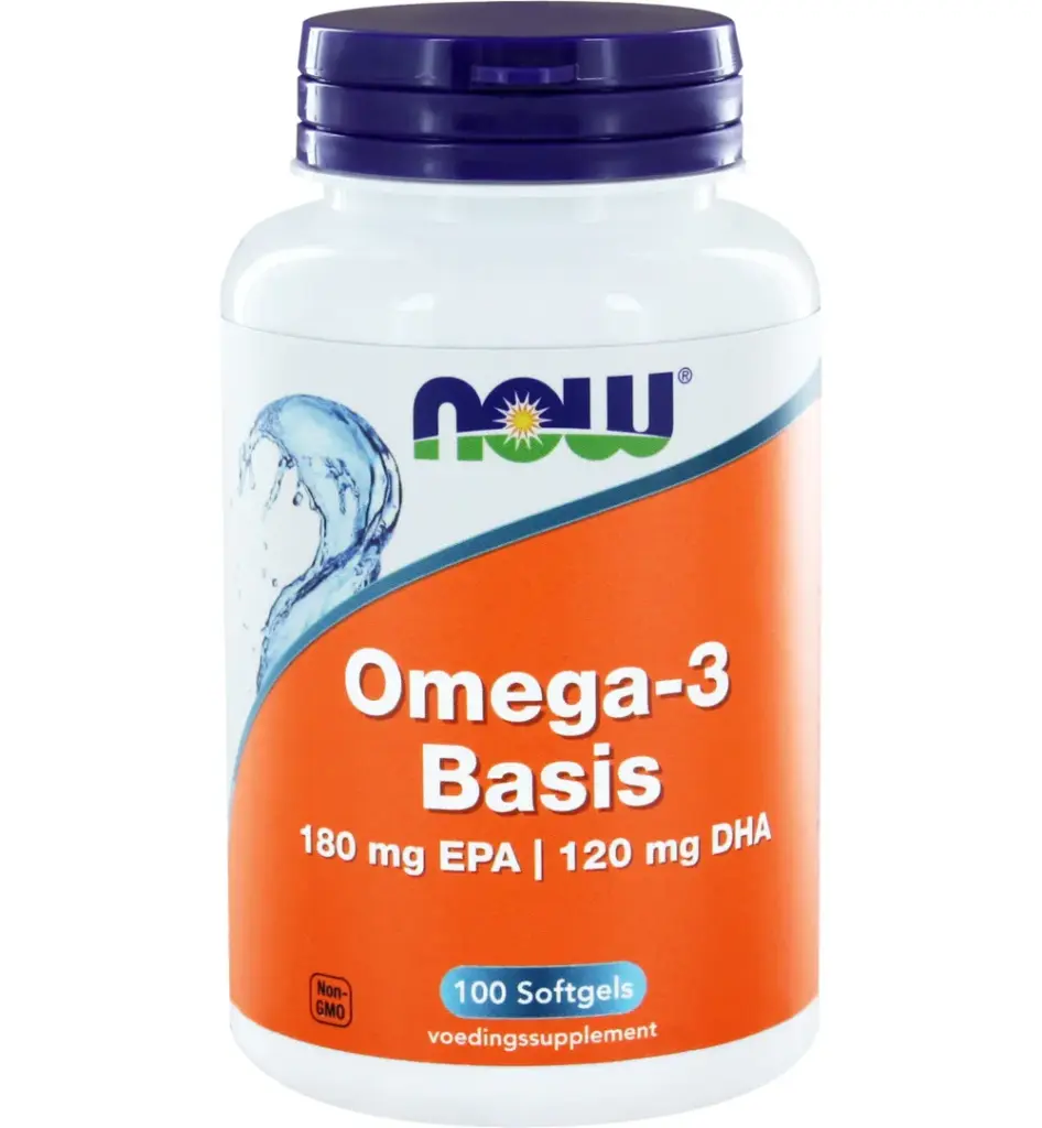 Now Omega-3 Basis 180 Mg Epa 120 Mg Dha (100 softgels)