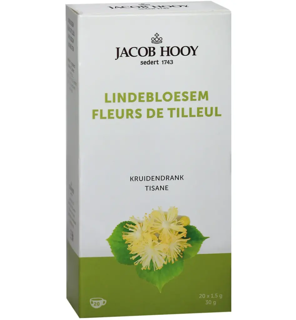 Jacob Hooy Lindebloesem Theezakjes (20 stuks)
