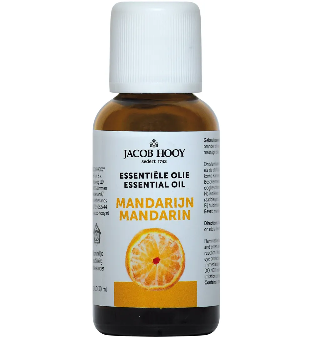 Jacob Hooy Mandarijn olie (30 ml)