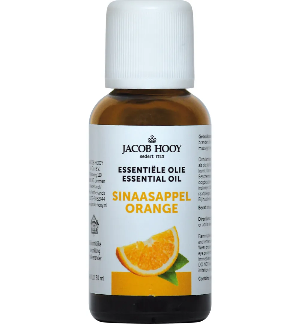 Jacob Hooy Sinaasappel olie (30 ml)